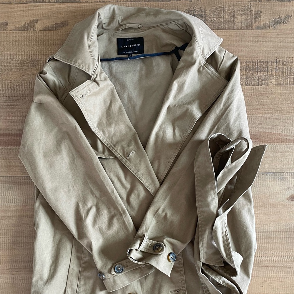 Lucky Brand Trench Coat